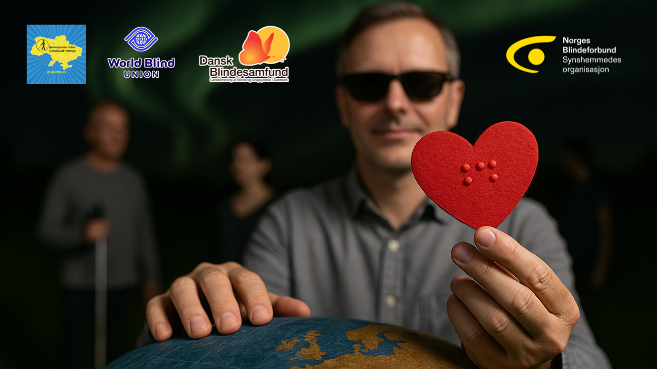 Підтримка незрячих ветеранів України